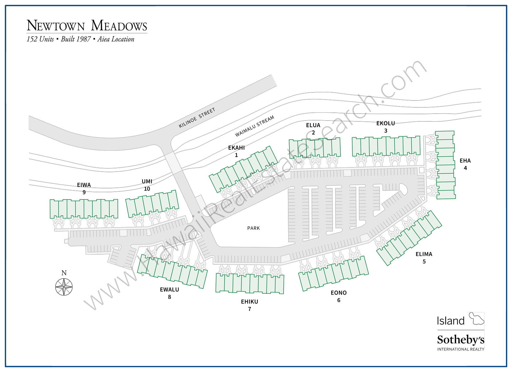 Newtown Meadows Map